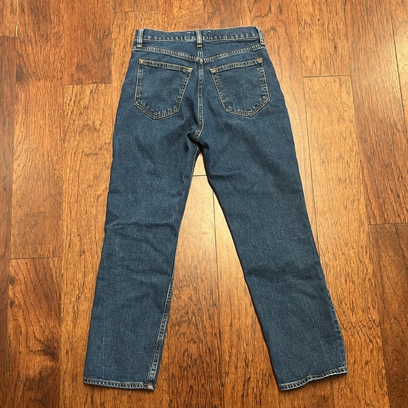 Ultra High Rise Ankle Straight Jean - Picture 3 of 7